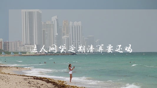 法人网贷逾期清算要还吗