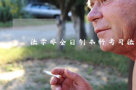 法学非全日制本科考司法考试