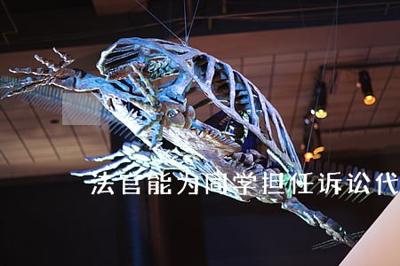 法官能为同学担任诉讼代理人吗
