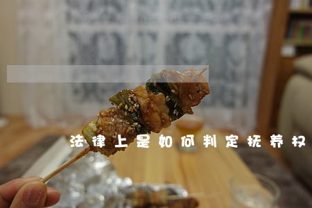 法律上是如何判定抚养权的 法律上是如何判定抚养权的