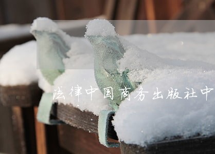 法律中国商务出版社中国文史出版社 法律中国商务出版社中国文史出版社