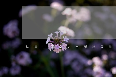 法律中国文史出版社公共基础知识 法律中国文史出版社公共基础知识
