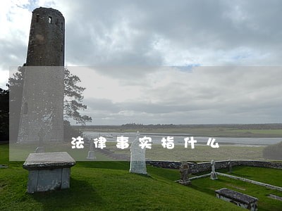 法律事实指什么 法律事实指什么