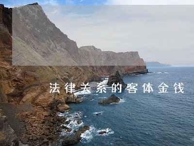 法律关系的客体金钱