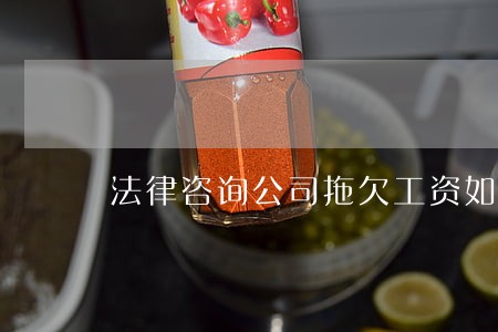 法律咨询公司拖欠工资如何 法律咨询公司拖欠工资如何