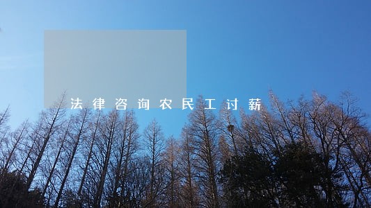 法律咨询农民工讨薪 法律咨询农民工讨薪