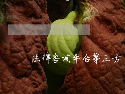 法律咨询平台第三方 法律咨询平台第三方