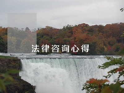 法律咨询心得 法律咨询心得
