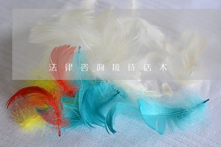 法律咨询接待话术 法律咨询接待话术