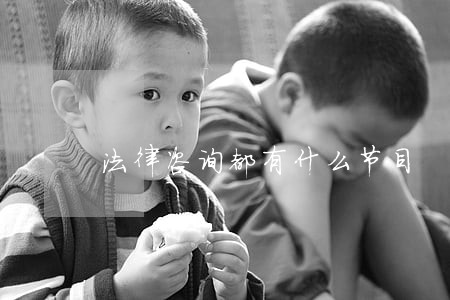 法律咨询都有什么节目 法律咨询都有什么节目