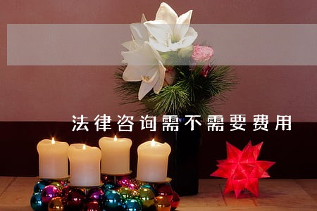 法律咨询需不需要费用