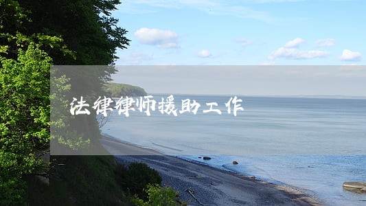 法律律师援助工作