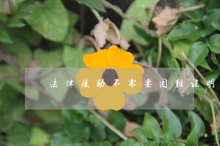 法律援助不需要困难证明 法律援助不需要困难证明
