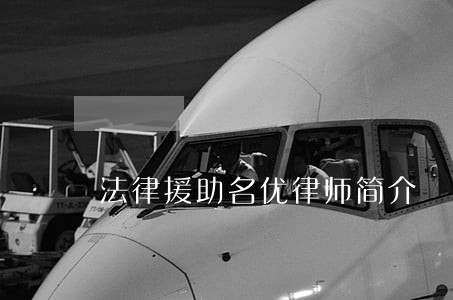 法律援助名优律师简介