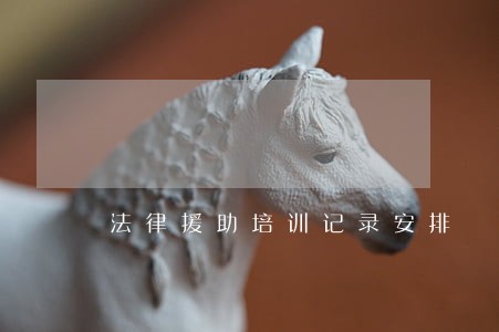 法律援助培训记录安排 法律援助培训记录安排