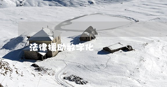 法律援助数字化 法律援助数字化
