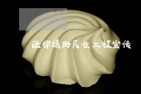 法律援助民生工程宣传 法律援助民生工程宣传