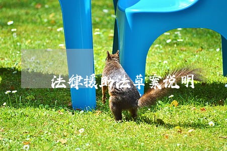 法律援助法草案说明