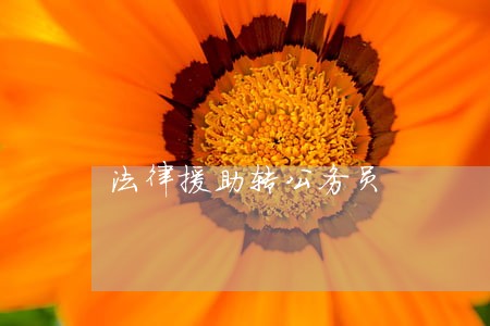 法律援助转公务员 法律援助转公务员
