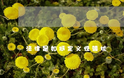 法律是如何定义性骚扰 法律是如何定义性骚扰