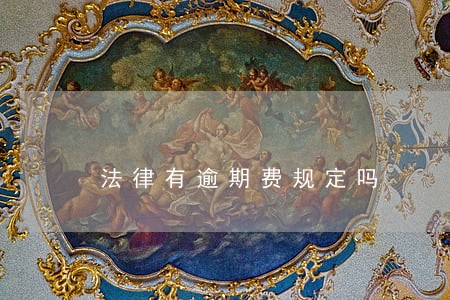 法律有逾期费规定吗 法律有逾期费规定吗