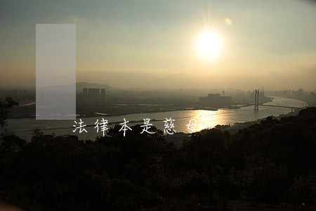 法律本是慈母
