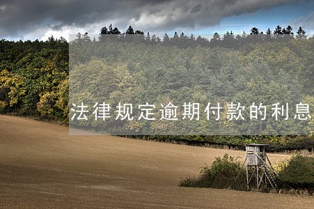法律规定逾期付款的利息怎么算 法律规定逾期付款的利息怎么算