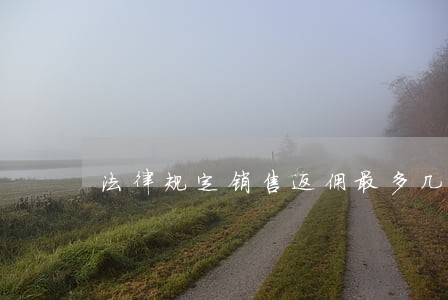 法律规定销售返佣最多几级不违法 法律规定销售返佣最多几级不违法