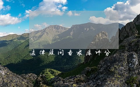 法律顾问专家库评分 法律顾问专家库评分