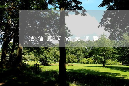 法律顾问动态调整 法律顾问动态调整