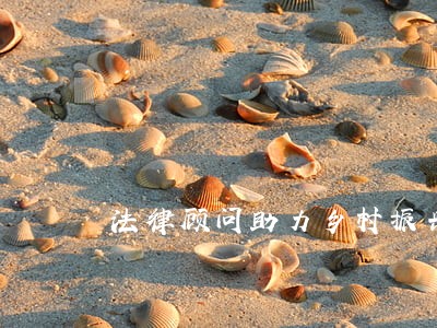 法律顾问助力乡村振兴 法律顾问助力乡村振兴