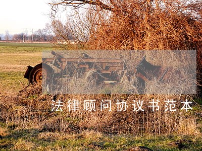 法律顾问协议书范本 法律顾问协议书范本