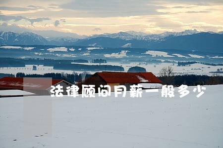 法律顾问月薪一般多少 法律顾问月薪一般多少