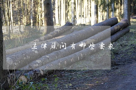 法律顾问有哪些要求 法律顾问有哪些要求