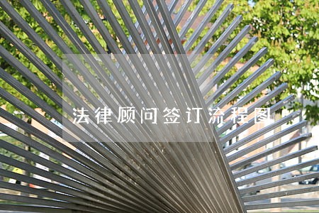 法律顾问签订流程图 法律顾问签订流程图