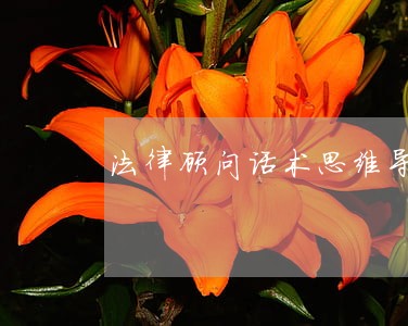 法律顾问话术思维导图 法律顾问话术思维导图