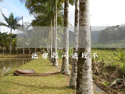 法律顾问赚钱不