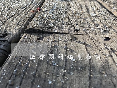 法律顾问起草合同 法律顾问起草合同