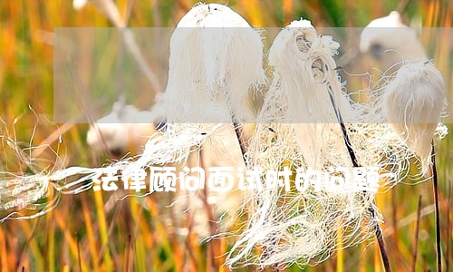 法律顾问面试时的问题 法律顾问面试时的问题