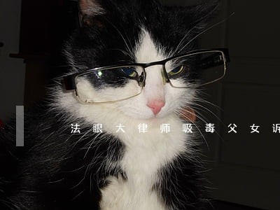法眼大律师吸毒父女诉讼指谁 法眼大律师吸毒父女诉讼指谁