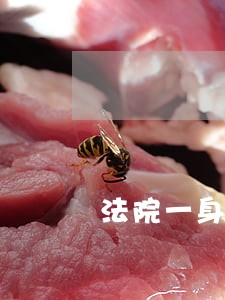 法院一身判决我这边输了