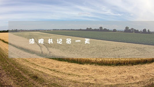 法院书记员一天 法院书记员一天