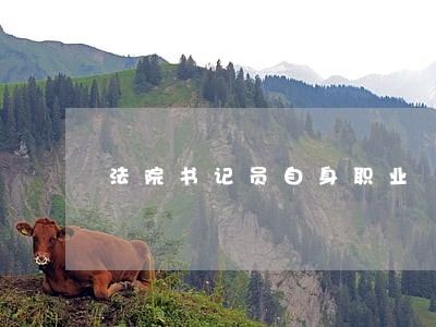 法院书记员自身职业 法院书记员自身职业