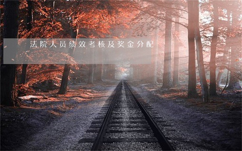 法院人员绩效考核及奖金分配
