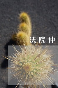 法院仲裁有时间限制吗 法院仲裁有时间限制吗
