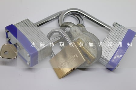 法院依职权参加诉讼通知书样式 法院依职权参加诉讼通知书样式