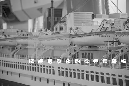 法院信息化的律师调研报告