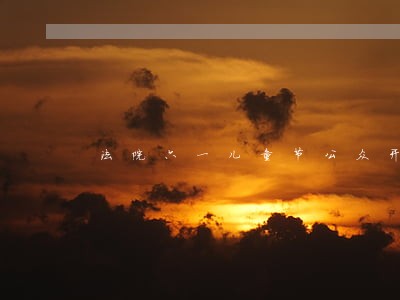 法院六一儿童节公众开放日 法院六一儿童节公众开放日