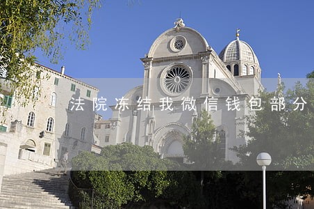 法院冻结我微信钱包部分的零钱 法院冻结我微信钱包部分的零钱