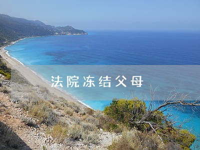 法院冻结父母 法院冻结父母